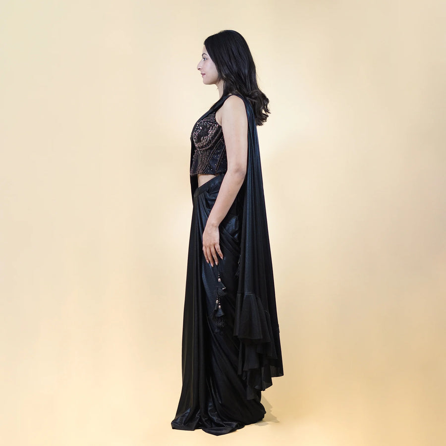 Graceful Drape Saree Cord Set