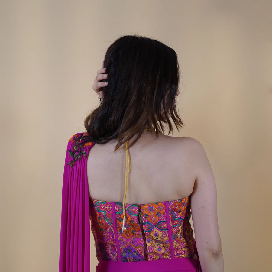 Stunning Ceremonial Western Gown