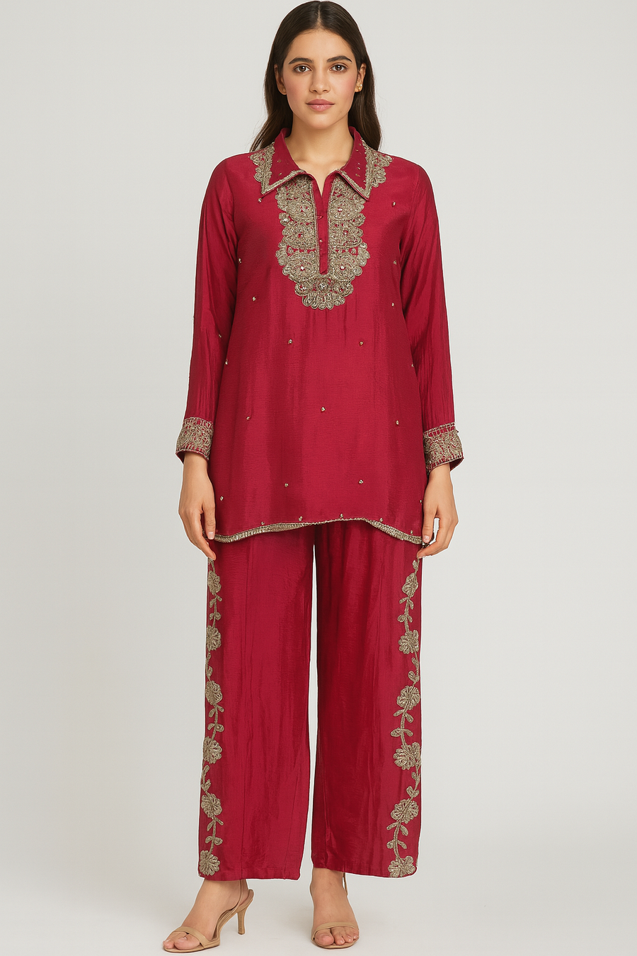 Co-ord Set Sharara front profile