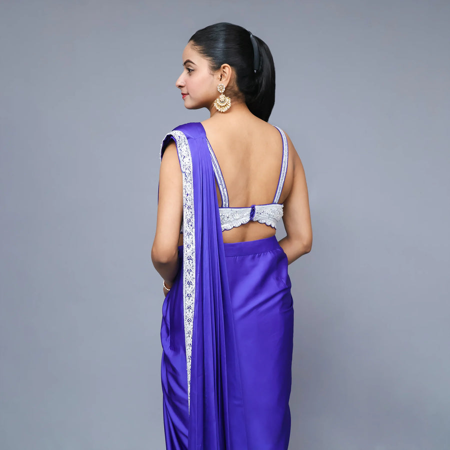 Drape Saree Dhoti Style- Vastrachowk
