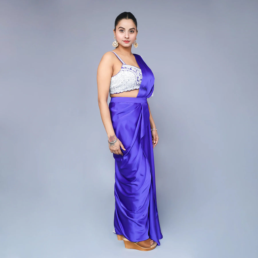 Drape Saree Dhoti Style- Vastrachowk0