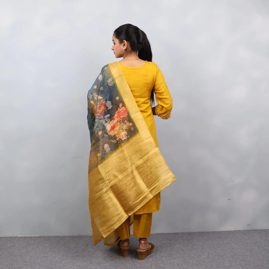 Straight Suit Pant Set