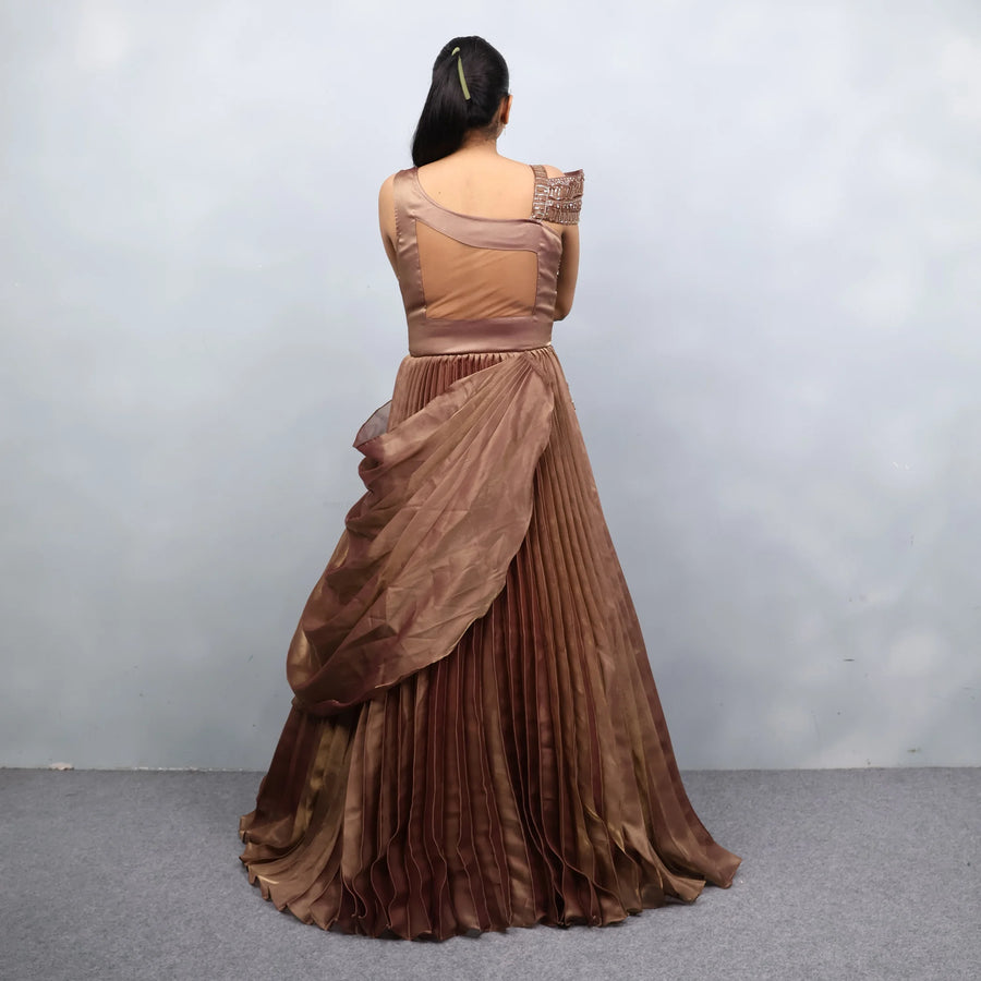 Flary Organza Gown