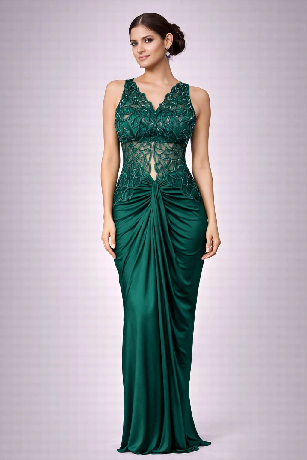 green dhoti dress Buy Green Dhoti Suit main image 0