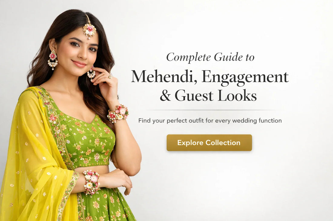 Complete Guide: Mehendi, Engagement & Guest Outfit Ideas