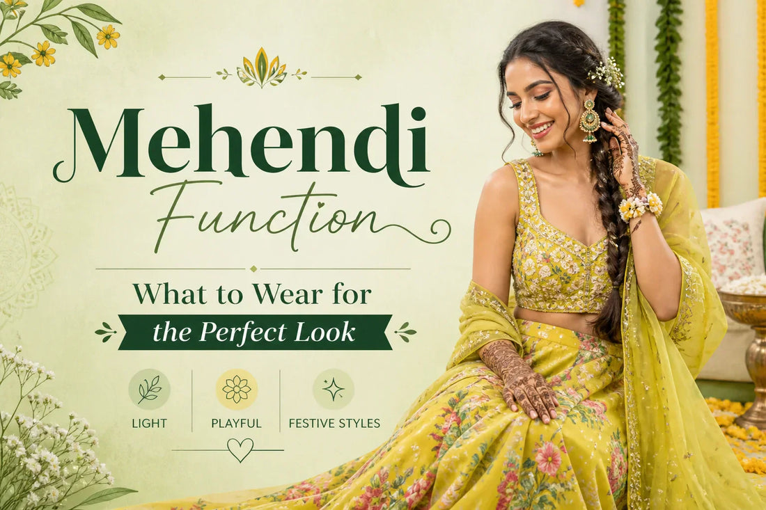 Mehendi Function - What to Wear for the Perfect Look