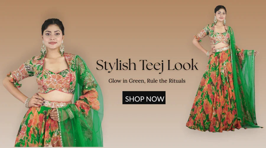Why Green Outfits and Ethnic Wear Are a Must for Teej Celebrations?