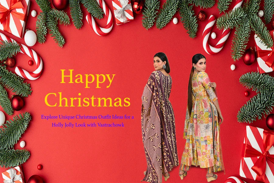 Explore Unique Christmas Outfit Ideas for a Holly Jolly Look with Vastrachowk