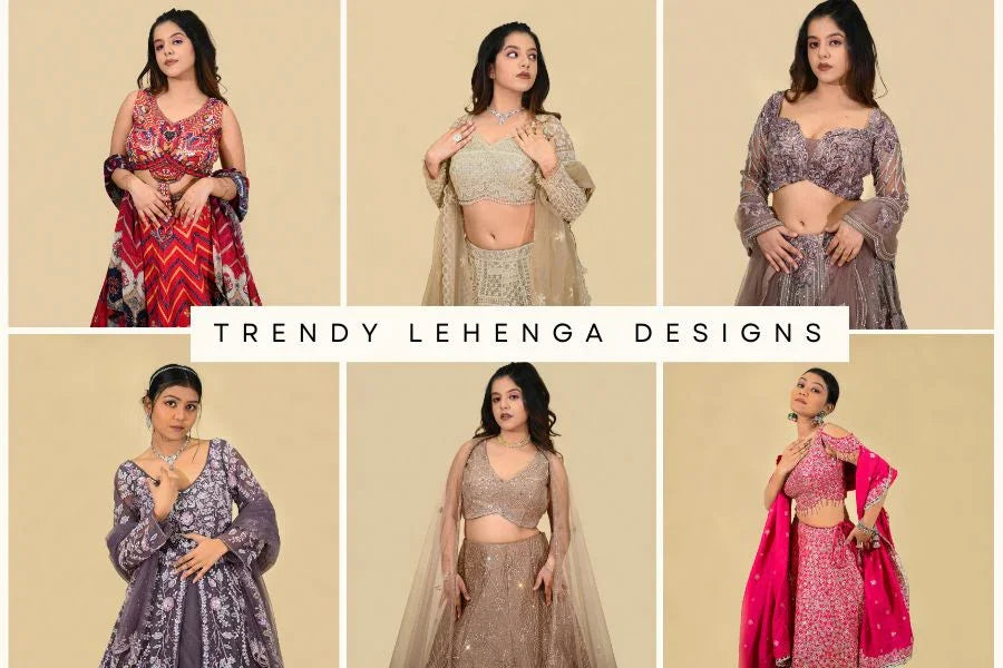 Explore Trendy Lehenga Designs and Make Them Yours