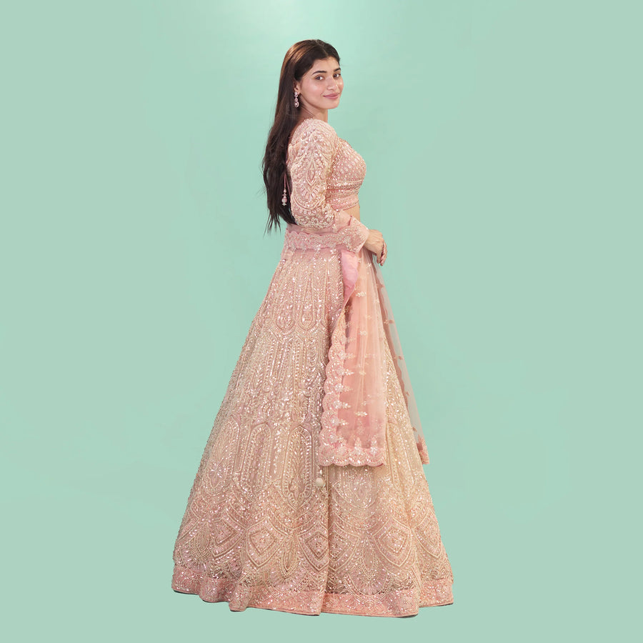 Stylish Crop Top Lehenga for Women