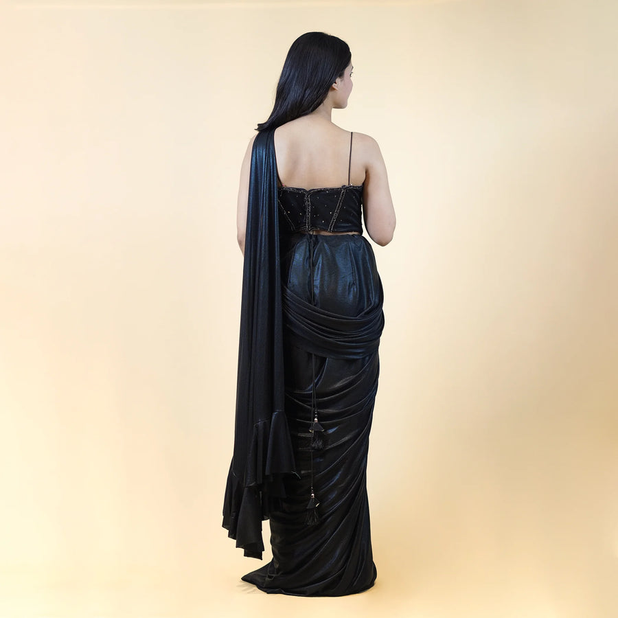 Graceful Drape Saree Cord Set