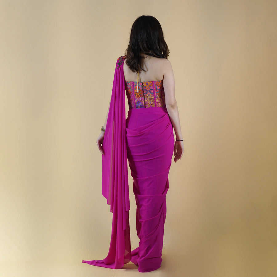 Stunning Ceremonial Western Gown