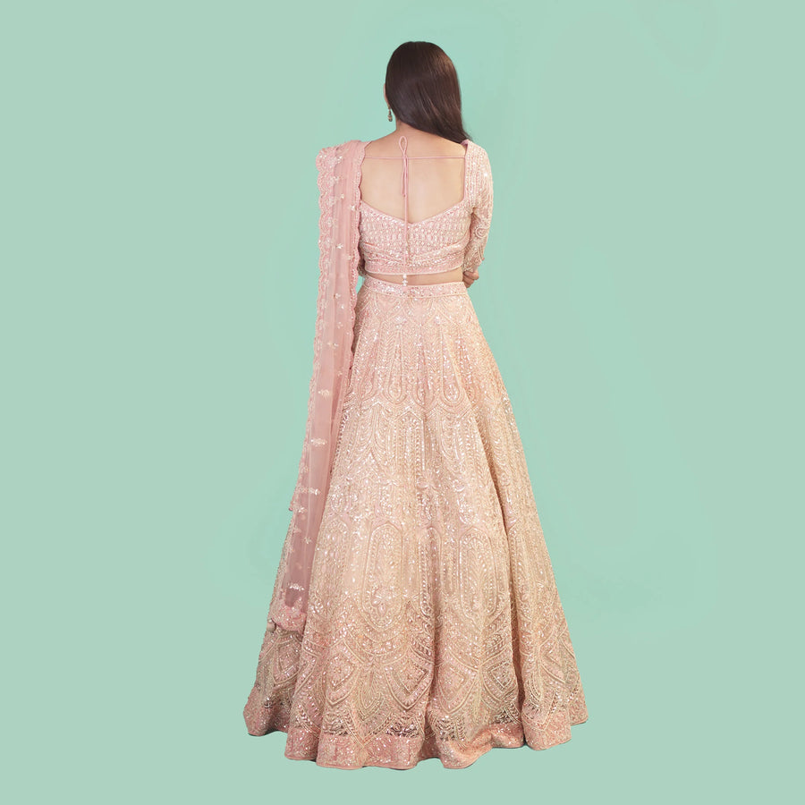 Stylish Crop Top Lehenga for Women