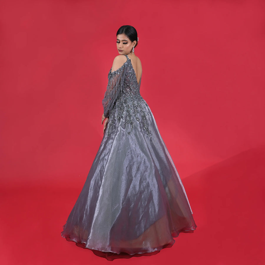 Western Flare Gown