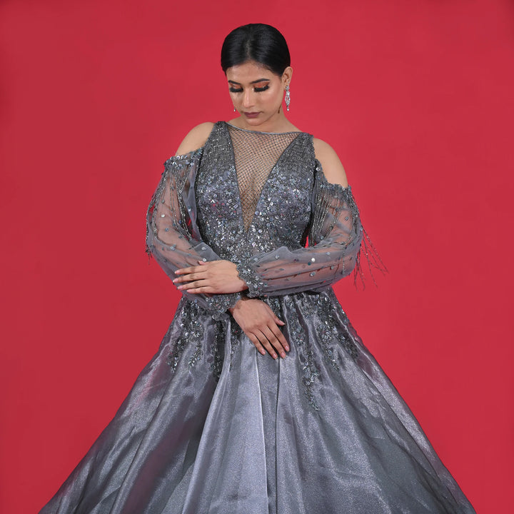 Western Flare Gown