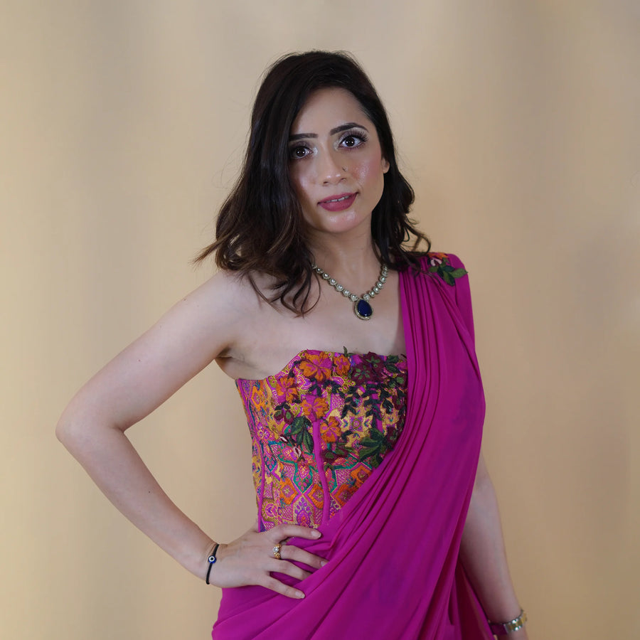 Stunning Ceremonial Western Gown