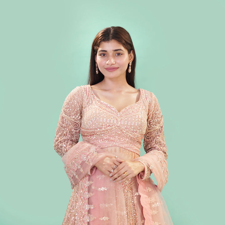 Stylish Crop Top Lehenga for Women