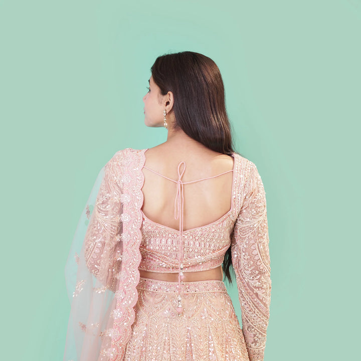 Stylish Crop Top Lehenga for Women