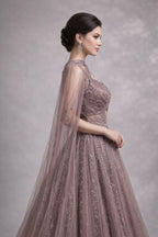 A Line Cut Gown 