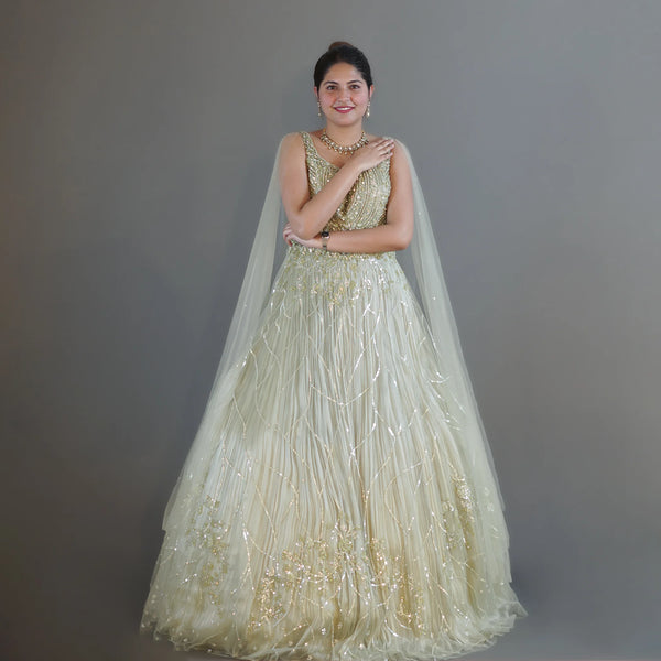 Ceremonial Western Gown