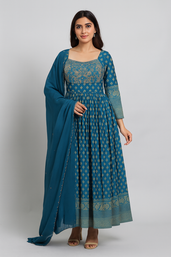 Choli Cut Anarkali Gown