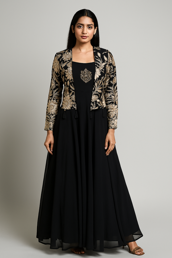 Western Gown with Jacket