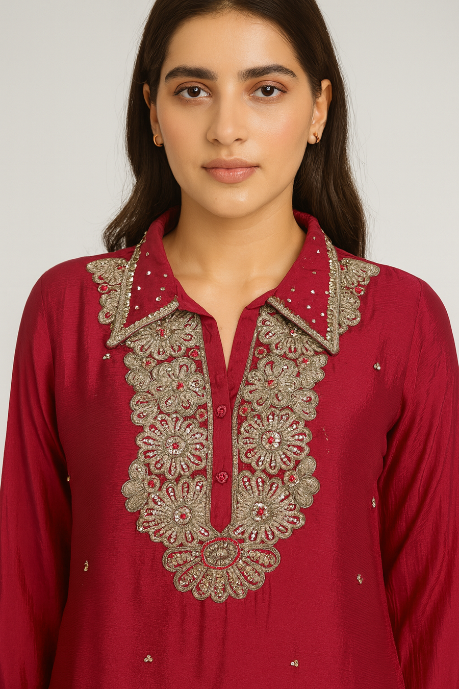 Co-ord Set Sharara front close profile