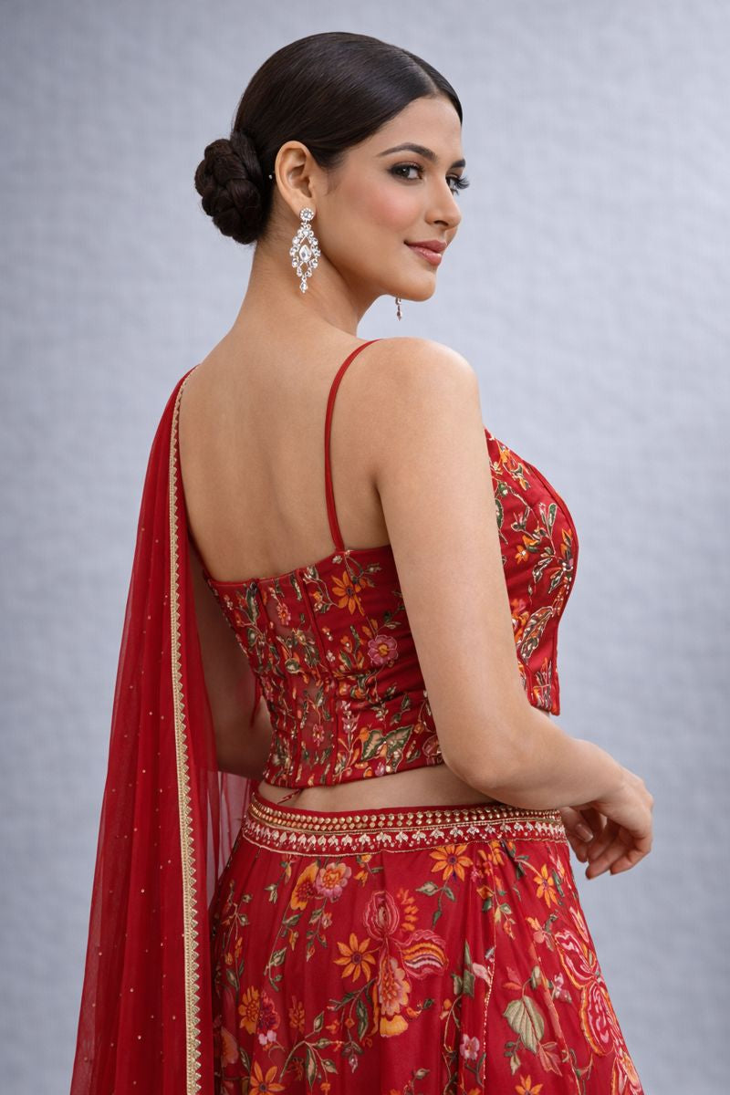 Co-ord Set Style Crop Top skirt