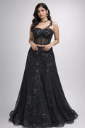 Co-ord Style Blouse With Lehenga 
