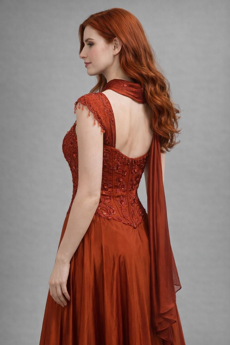 Co-ord Style Blouse With Lehenga 