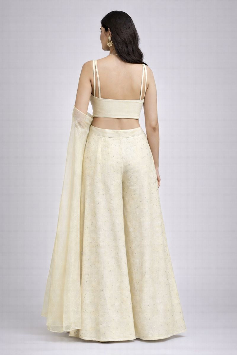 Co-ord Style Blouse With Sharara