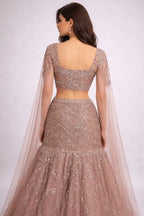 Crop TOP Lehenga Mermaid Style 