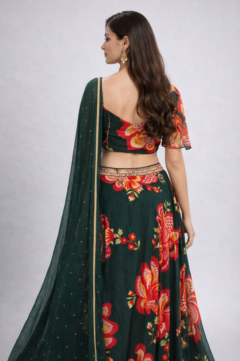 Crop Top Lehenga  