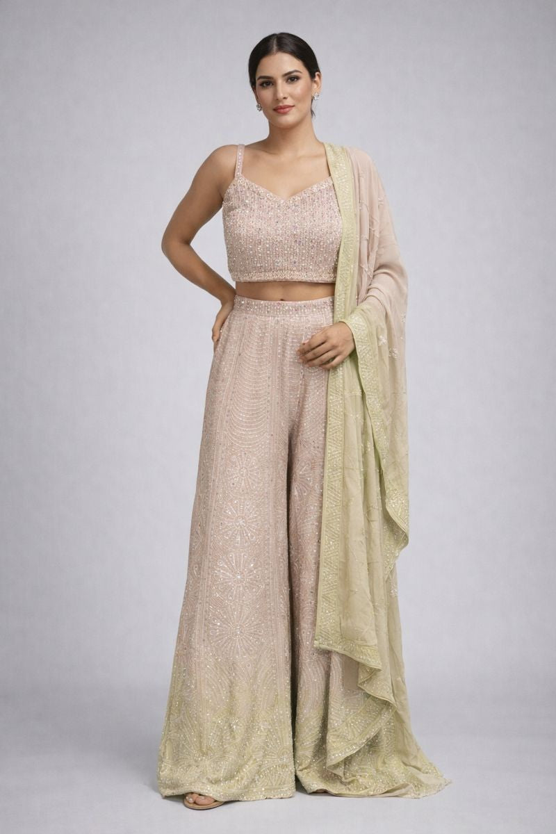 Crop Top Sharara