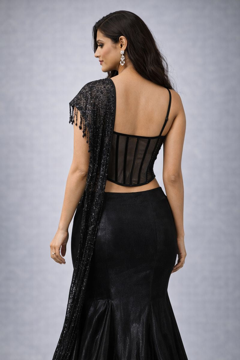 Crop Top Skirt Co- ord Set Style 