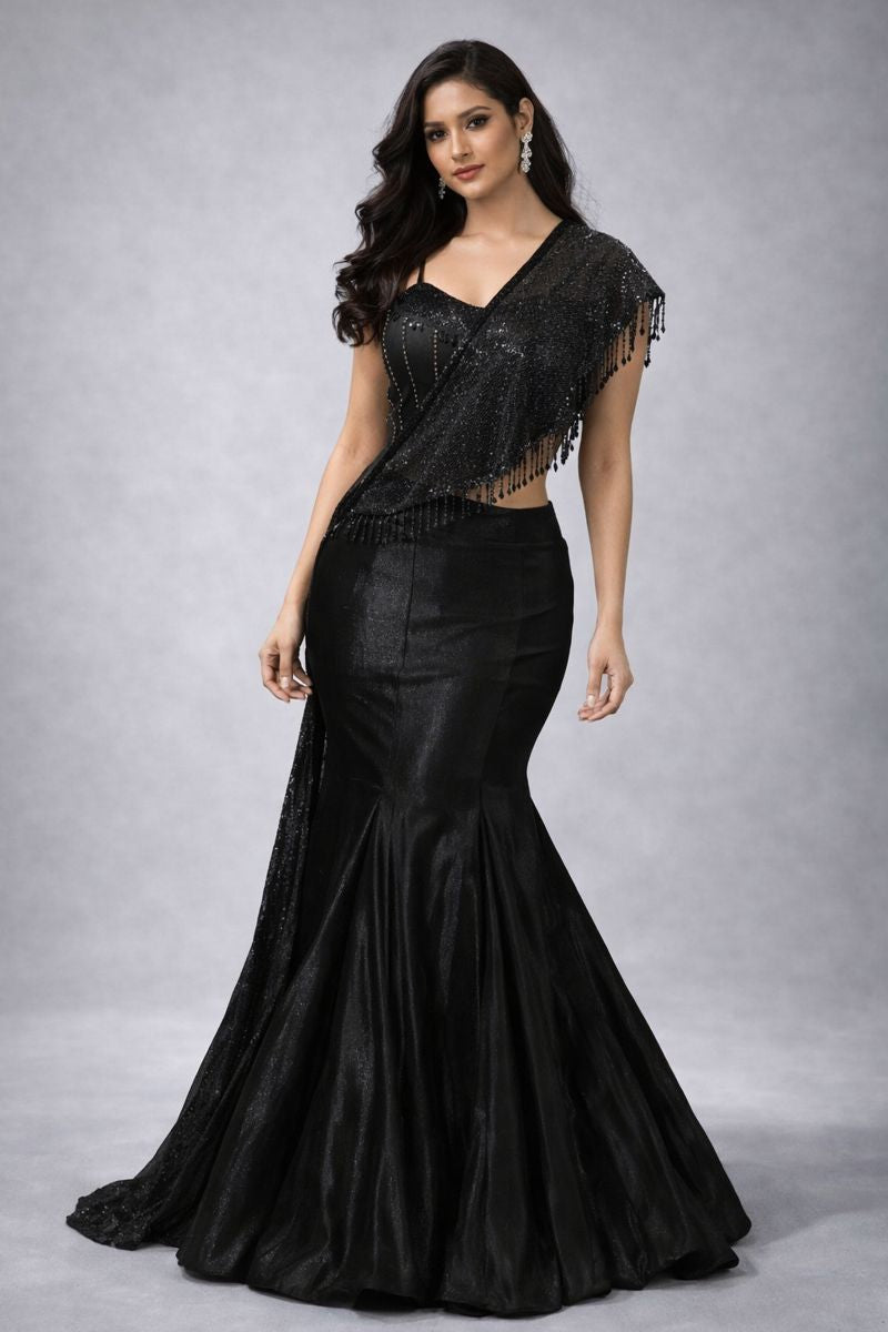 Crop Top Skirt Co- ord Set Style 