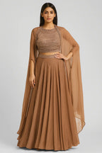 Our Crop Top Skirt with Shrug