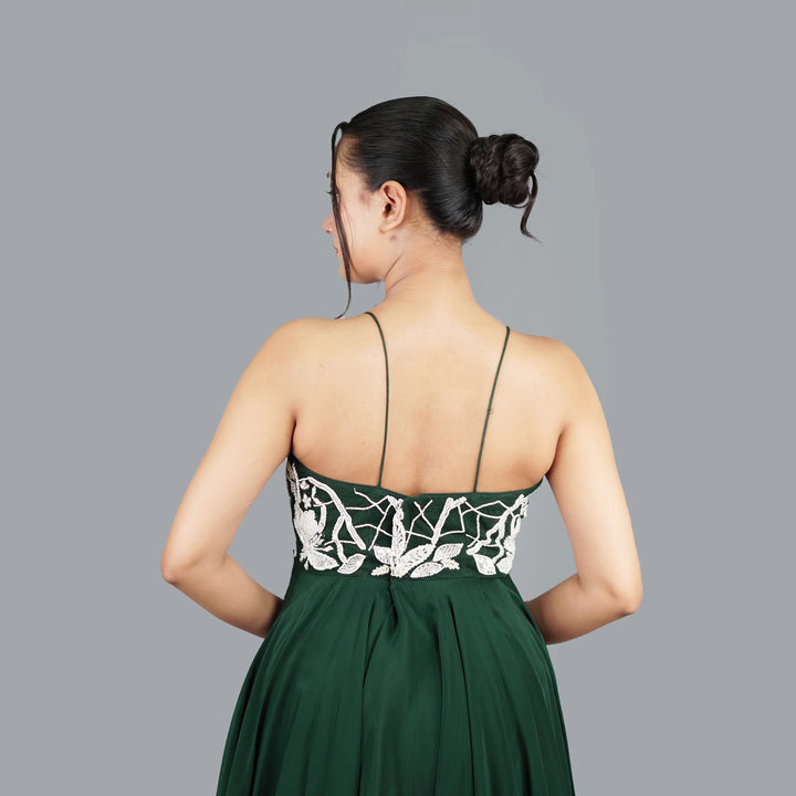 Designer Peplum Kurti with Flared Sharara Vastrachowk