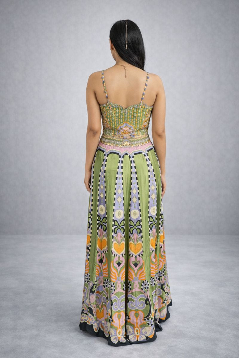 Green Jumpsuit 