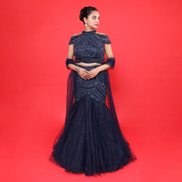 Fish Cut Lehenga