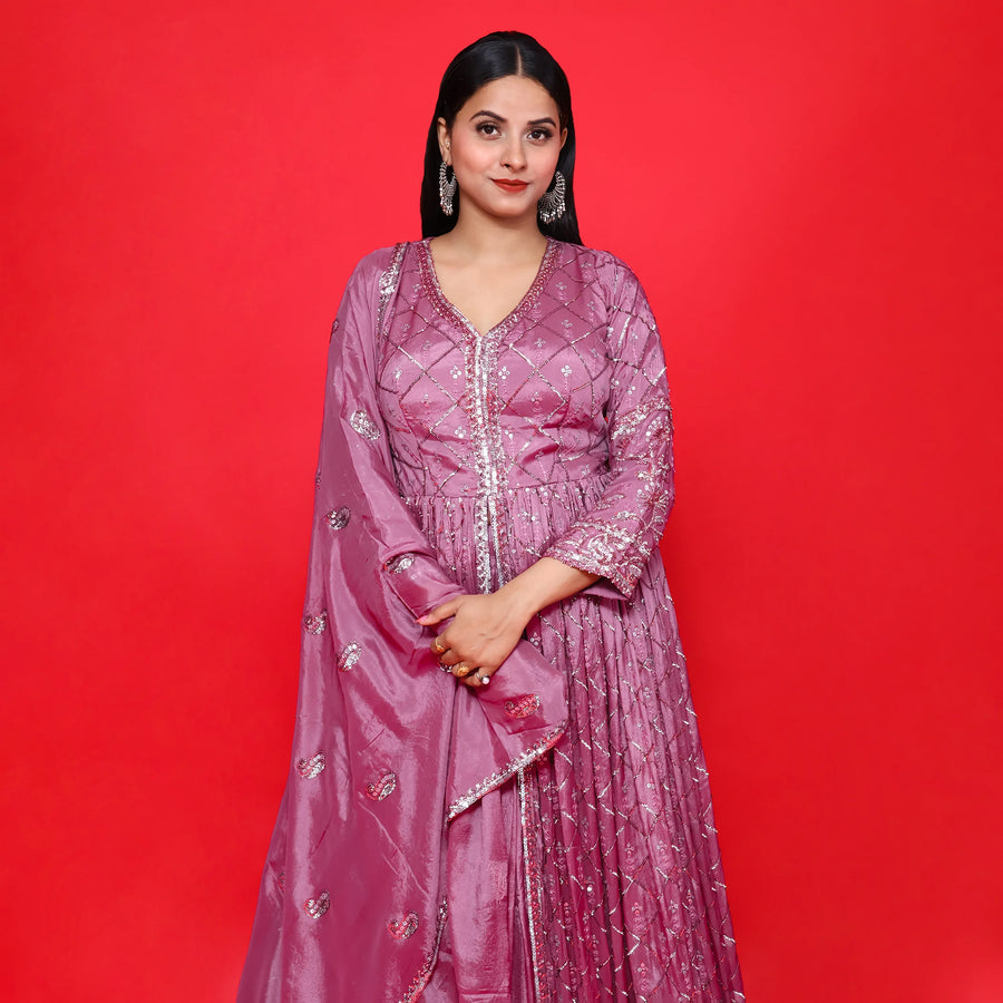 Vastrachowk Indo western Lehenga for women's