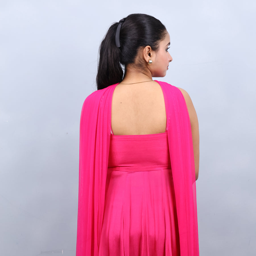 Stylish Peplum Sharara Set