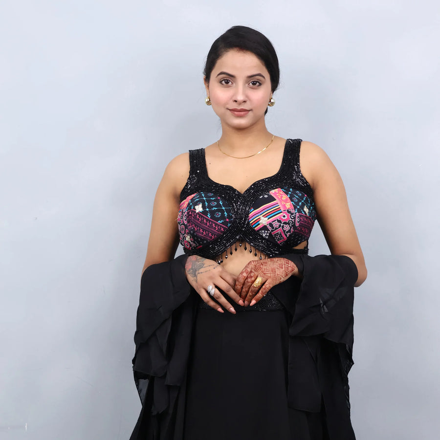 Choli Cut Lehenga