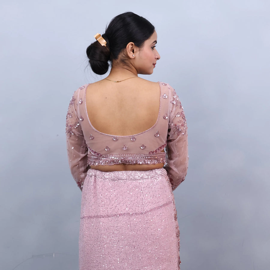Stylish Fish Cut Lehenga with Ruffle Dupatta