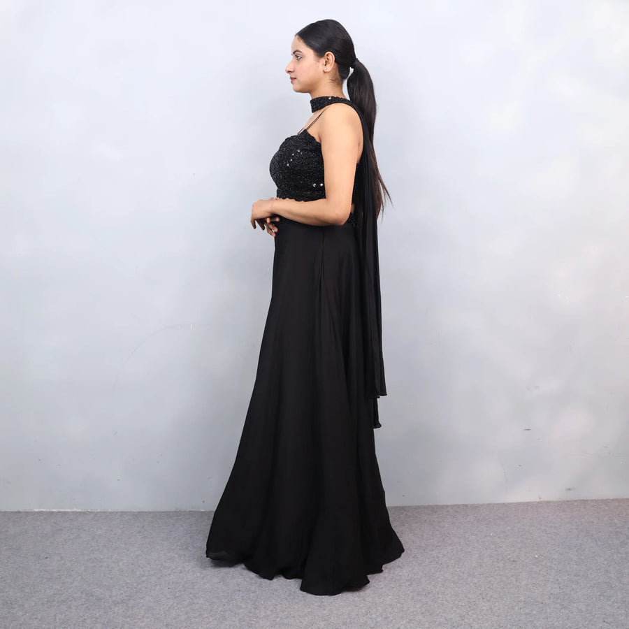 Trending Crop Top with Palazzo