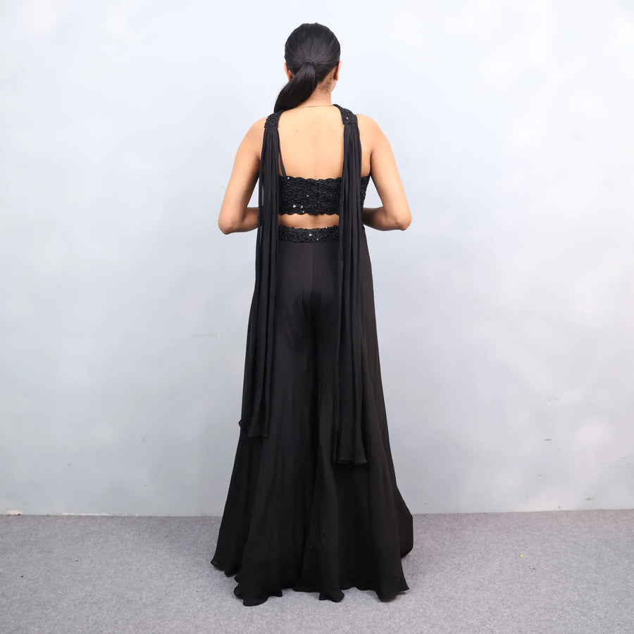 Trending Crop Top with Palazzo