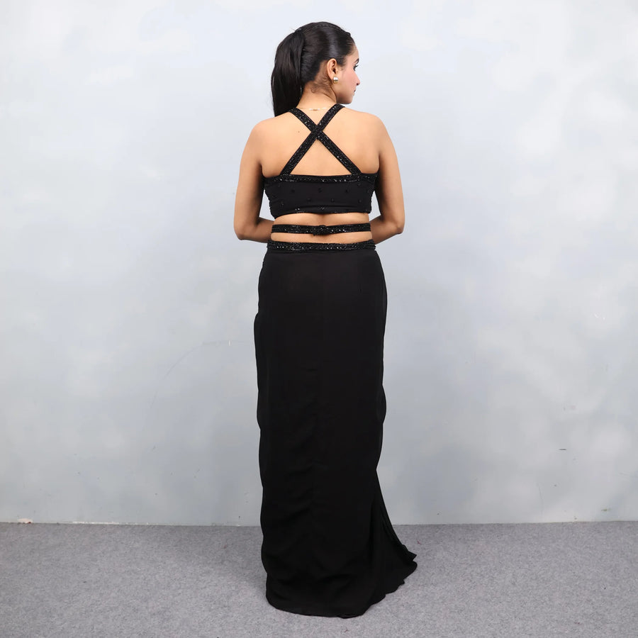 Dhoti style Drape Saree