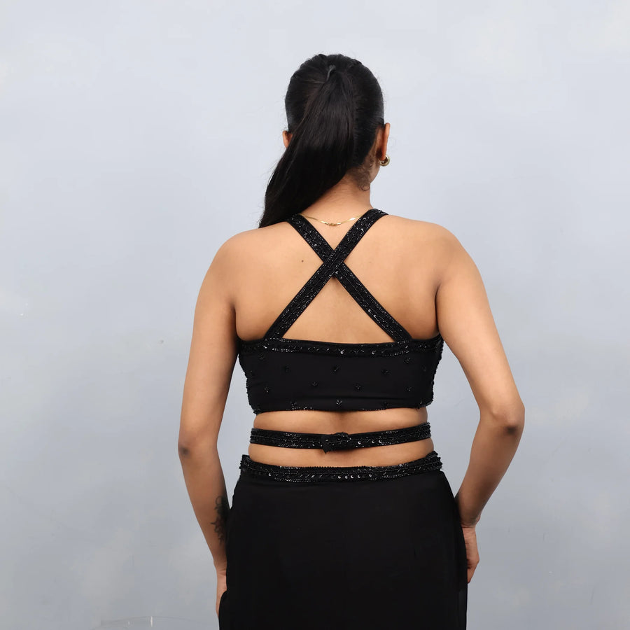 Dhoti style Drape Saree
