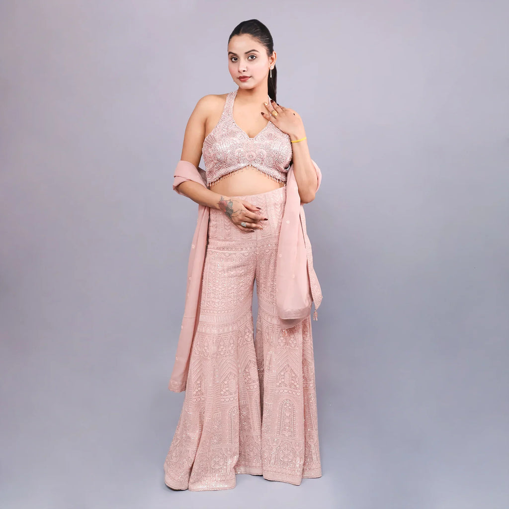 crop top sharara