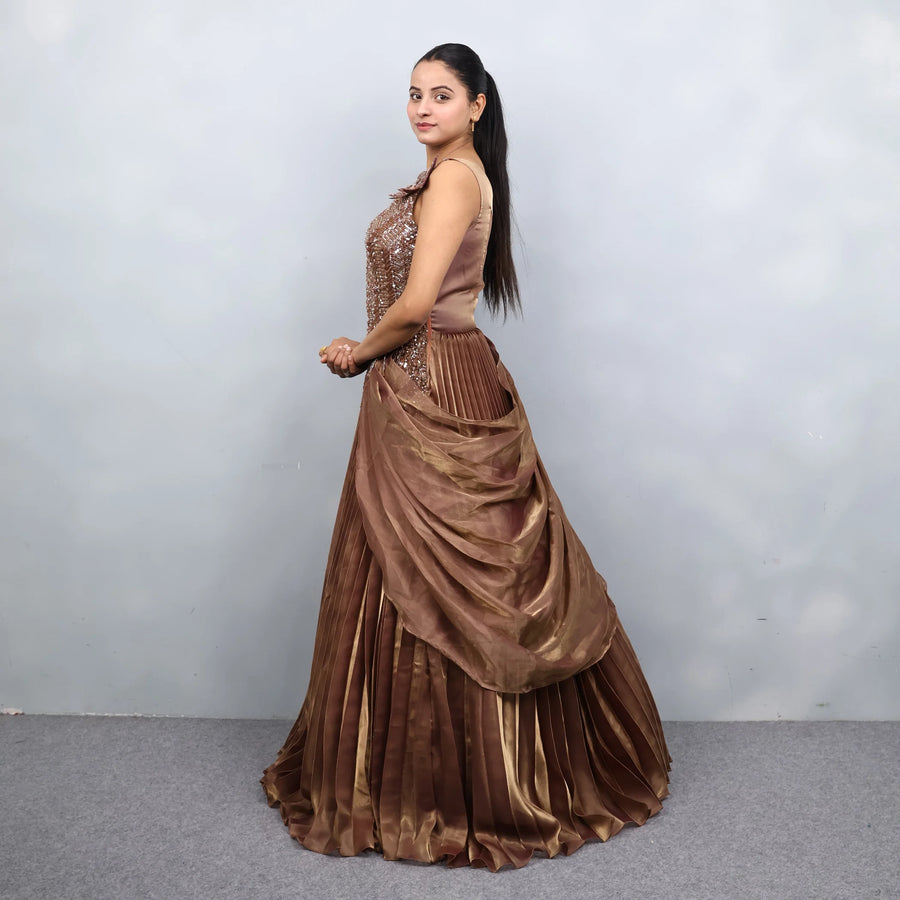 Flary Organza Gown